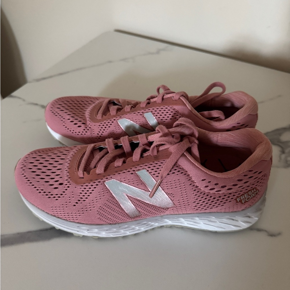 4 shoes together New Balance Women's Pink Athletic Shoes, Nike women’s shoes
